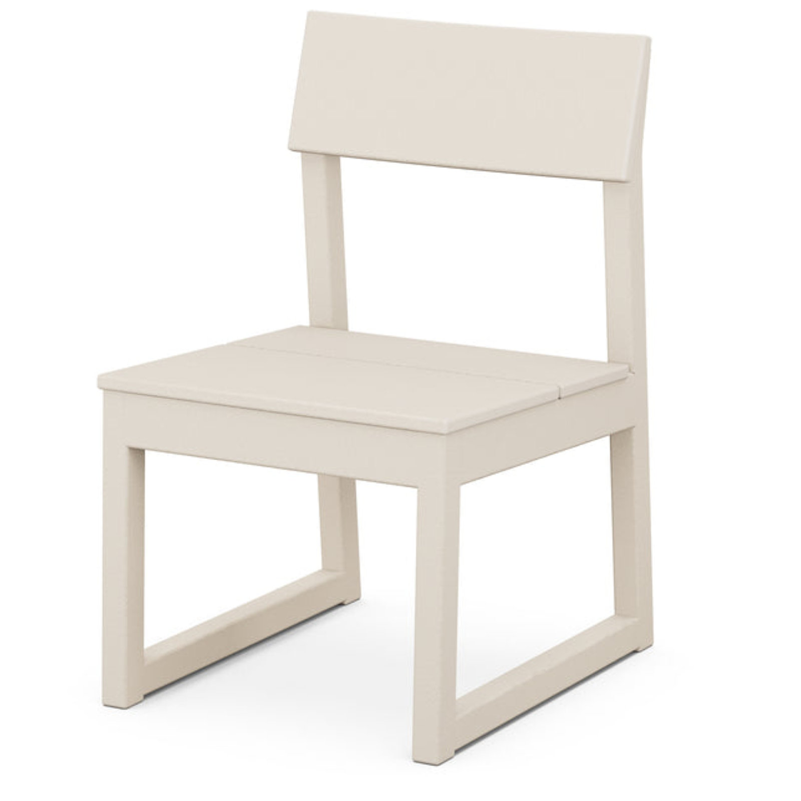 POLYWOOD® Edge 60" Patio Dining Set, Sand