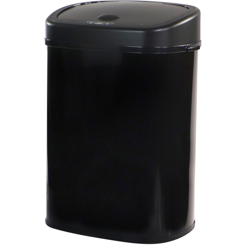 Steel Motion Sensor Kitchen Trash Can - 13.2 Gallons