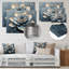 «Dark Echeveria Elegans Succulent Simplicity II», art mural en métal succulent-116698325