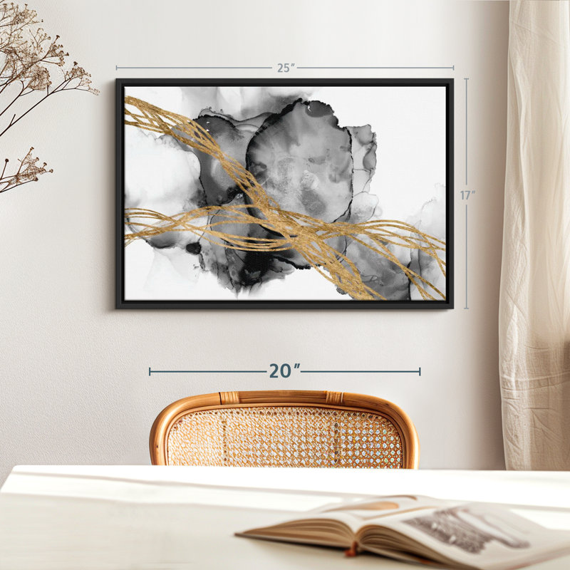 Matrix Undulation I Canvas Print, 17" H x 25" W