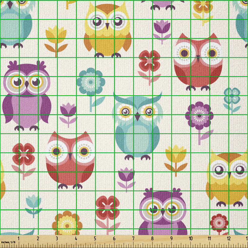 Deward Lilies Popies and Daisies Multi-Purpose Fabric