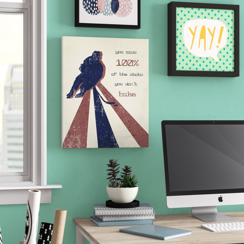 Décoration murale pour enfants Feldman, Toile tendue, H 20 po x l 16 po x P 1,5 po