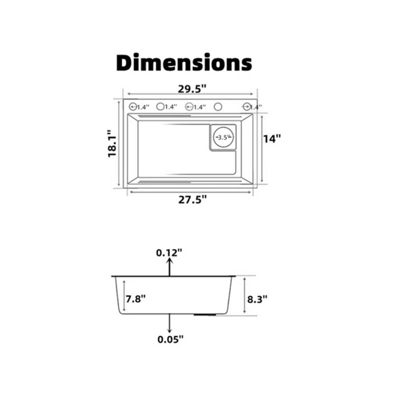 Stainless Steel Kitchen Sink