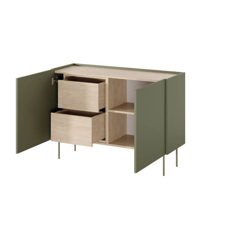 Bobak 120cm Sideboard, Olive