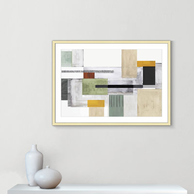 Playful Blocks Print by Tom Reeves