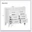 Ensemble de meuble-lavabo autoportant 36 po sans lavabo 36 po avec quatre tiroirs