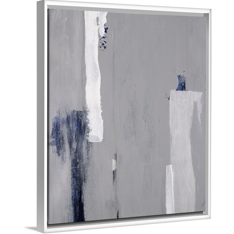 Vivifiant II - impression, Cadre flottant blanc, H 22 po x l 18 po x P 1,75 po