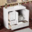 Meuble-lavabo 36 po avec lavabo en céramique