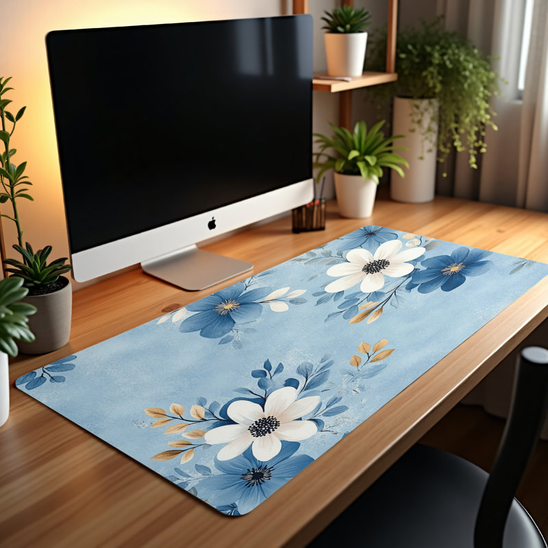 Polyester Desk Pad, 23.6x13.8