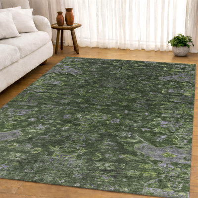 Premium Machine Washable Mayfield AMF2322 Global Rug