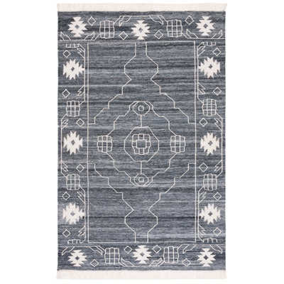 Ameliyah Flat Weave Polpropylene Southwestern Rug