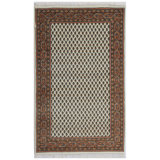 Indo Hand Woven Cotton and Wool Oriental Area Rug