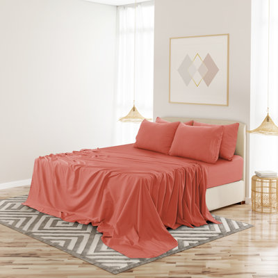 Ensemble de draps en microfibre 6 pièces Lux Decor