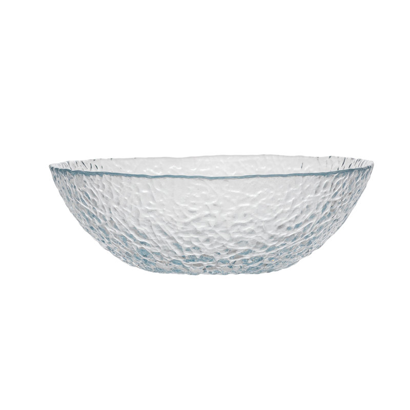 Brisa Glass Cereal Bowls, Clear
