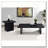 Exeter Black Square End Table