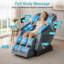 Fauteuil de massage chauffant en similicuir-1166897798
