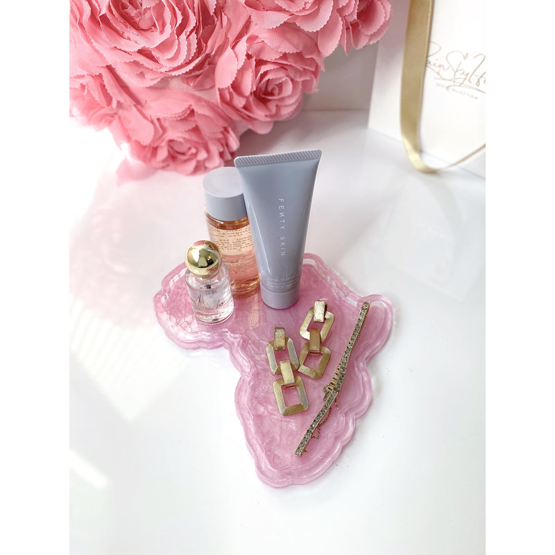 Plateau rose Quartz Rose