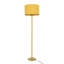 Lampe sur pied Orbit ocre et or