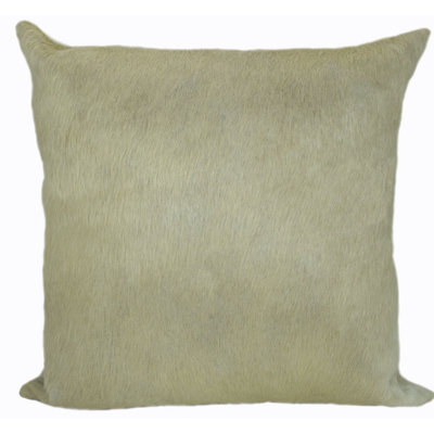  Leather Throw Pillow