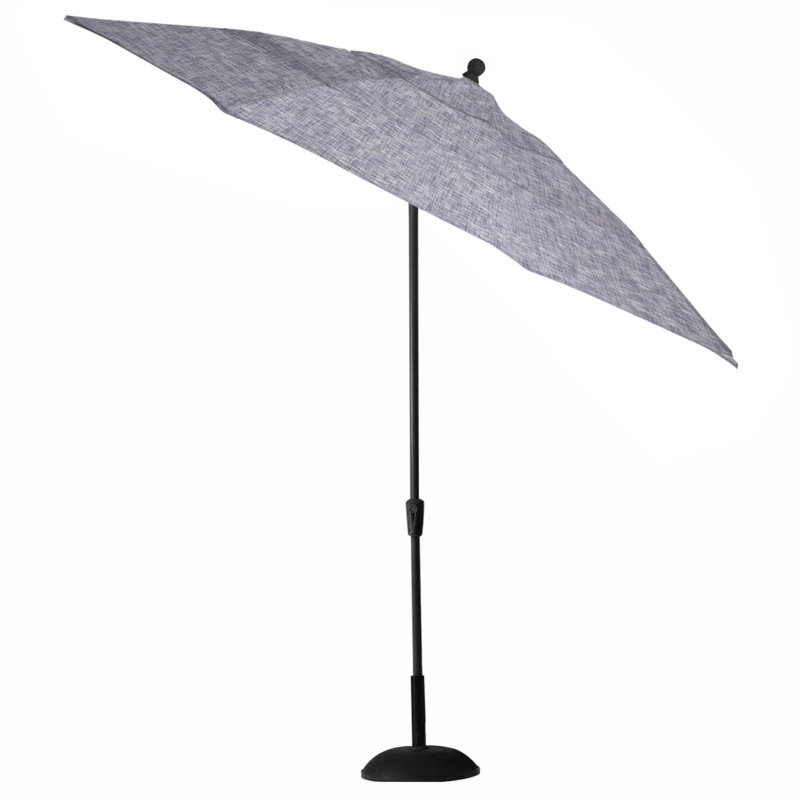 11' Cantilerver Umbrella, Black, Intermix Indigo
