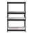 Natural And Black 4-Tier Bookcase