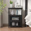 Ensemble de chambre avec lit plateforme et table de chevet en métal 3 pièces Blinni-641607341-641607343
