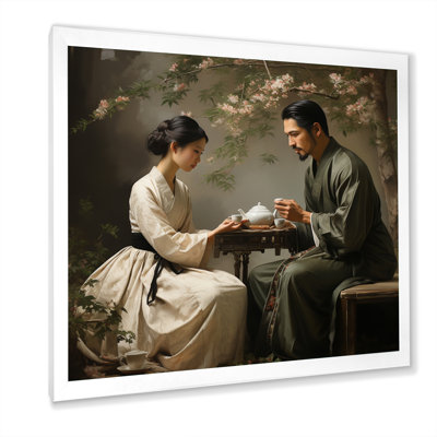 " Asian Art Harmony In Tea I "