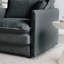 5 convertibles en forme de U avec 2 repose-pieds, chenille grise, tissu respirant, base en bois massif, canapé modulaire en chenille haute rembourrée, canapé de salon