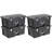 Sterilite Wheeled Footlocker, Plastic Utility Storage Container-103175773-103175777