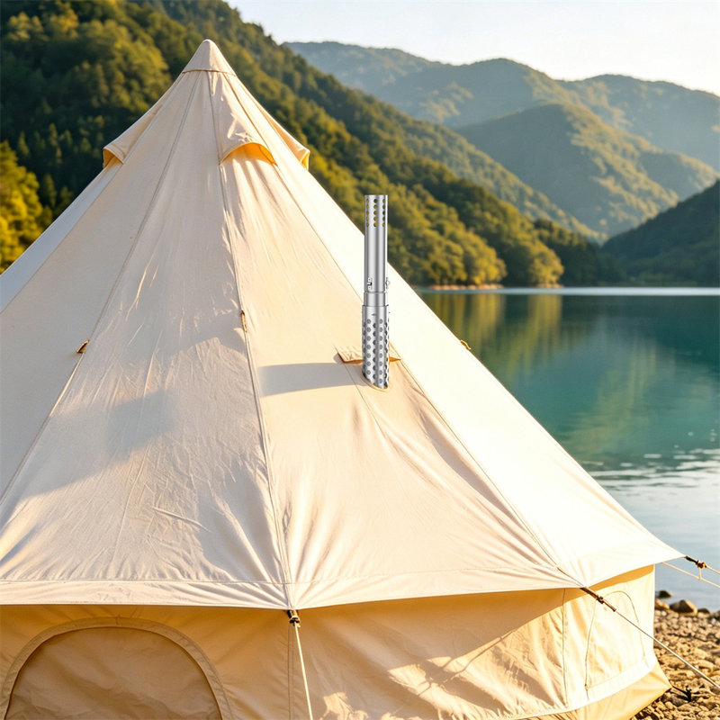 Hot Tent Stove Poêle Coude Cheminée Brosse Accessoires Échappement pour poêle à bois