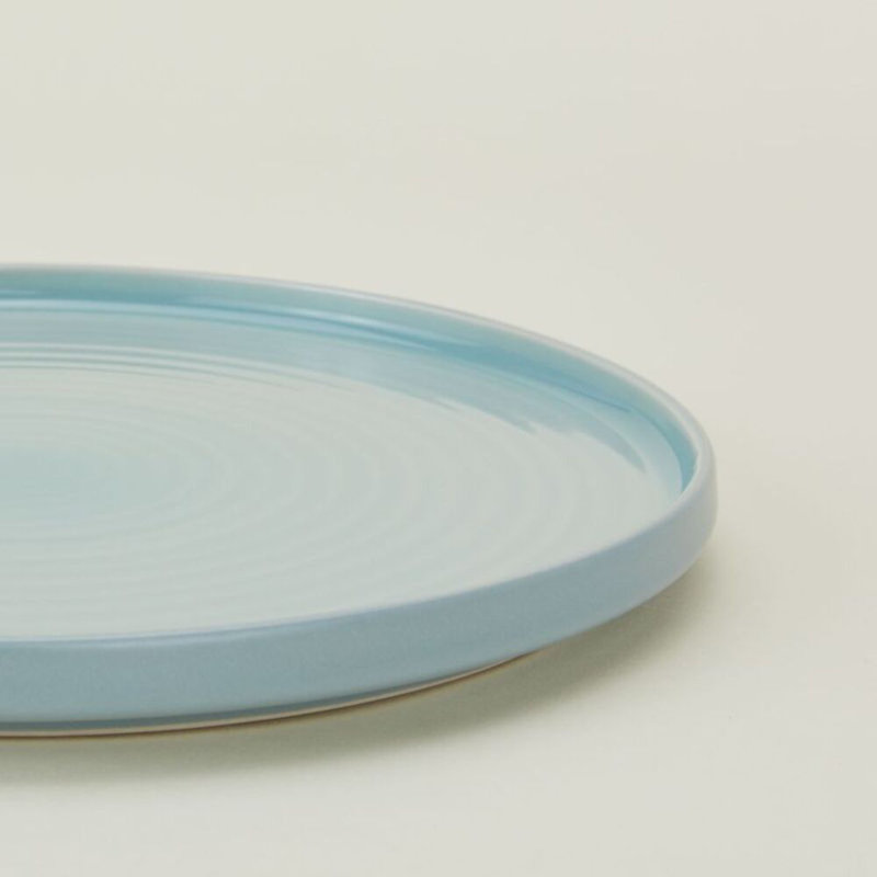 Essential Dinnerware Stoneware Dinner Plate, Sky