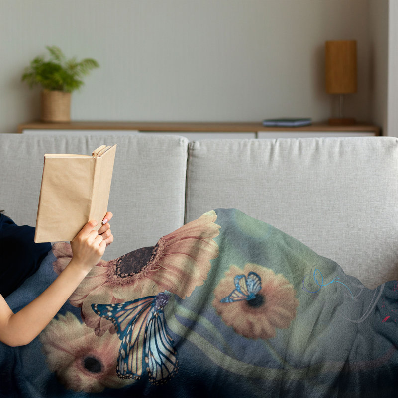 Hand Woven Throw Blanket, 60" x 80"