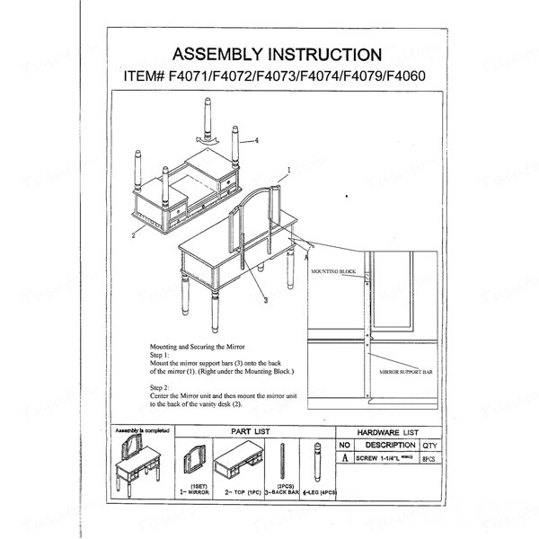 Dimensions du produit