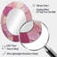 Miroir mural rose moderne rose-214648164