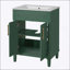 Meuble-lavabo de 24 pouces avec lavabo en céramique intégré, armoire de rangement spacieuse et conception élégante pour les petites et moyennes salles de bain-703030253