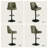 360-Degree Rotatable Faux Leather Bar Stool With Button Stitching-116087026