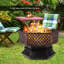 Round Charcoal Smokeless Fire Pit-879498632
