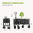 Portable Collapsible Utility Wagon Garden Carts-97760542-110687530