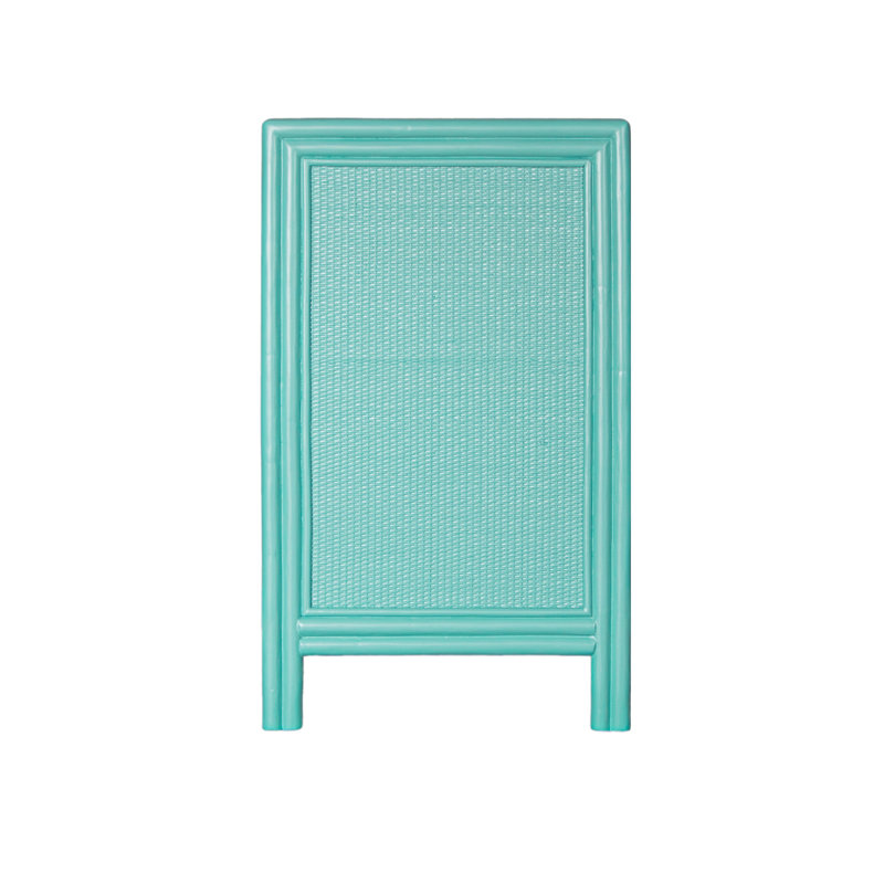 Aruba 4 - Drawer Nightstand, Turquoise