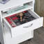 Rangement mobile avec classeur en bois-190200484