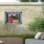 Décoration murale d'extérieur Ainaro Tropical Window To Paradise VI-280487610