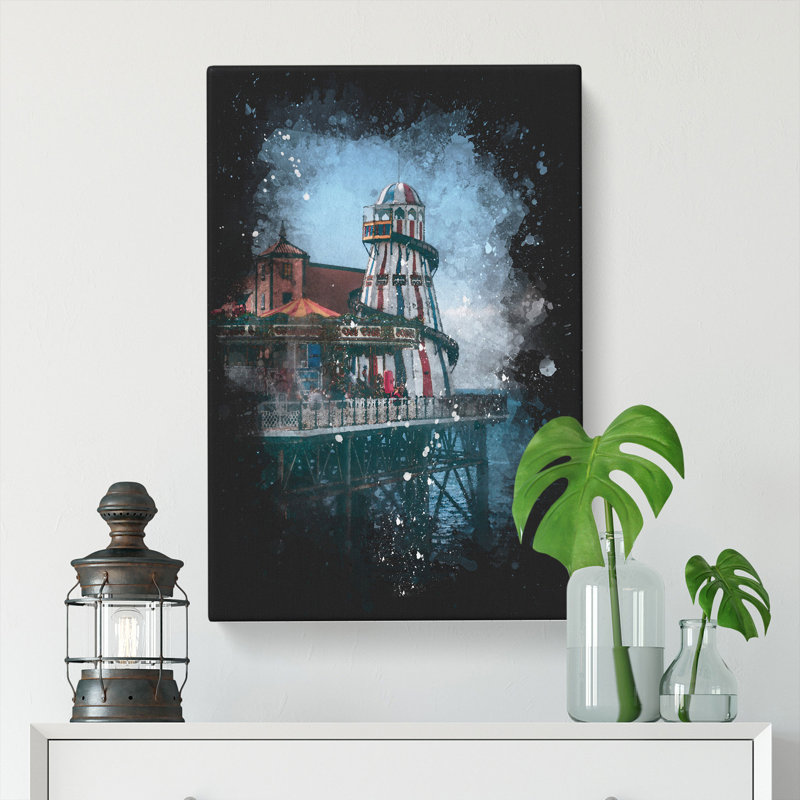 Brighton Pier - Wrapped Canvas, 50cm H x 35cm W x 3cm D