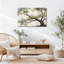 Art mural en toile bleu sarcelle et vert-295786199