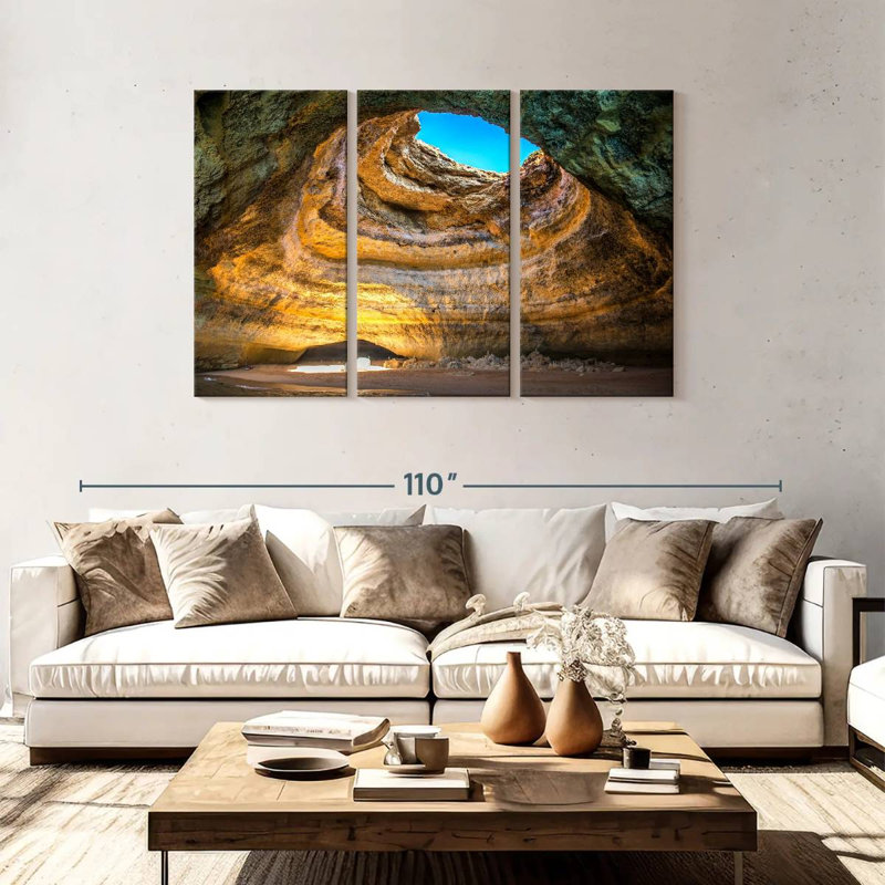Sebbie Benagil Cave, 48" H x 74" W
