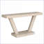 Table basse rétro en bois massif vieilli, 2 niveaux d'économie d'espace pour le salon d'entrée, style maison de campagne durable