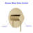 10 Inch Round Shower Head Stainless Steel Brushed Nickel Wall Mounted Shower System With Brass Body Valve-60199622