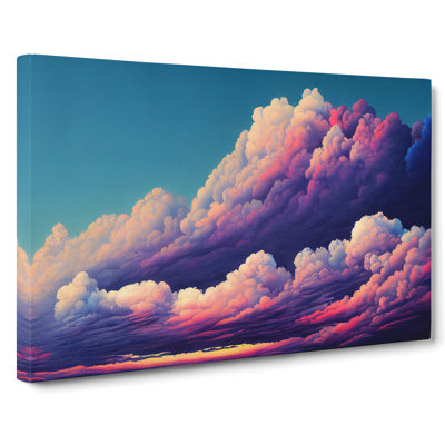 Pastel Cloudy Sky Vol.1 - Wrapped Canvas