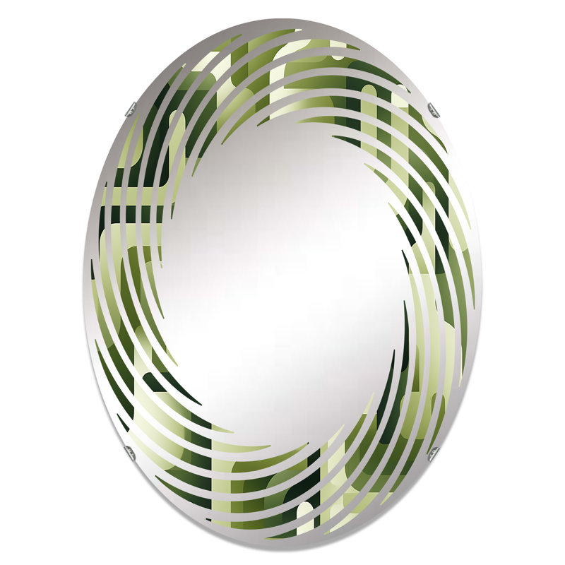 Oval Wall Mirror, 20" W x 30" H