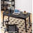 Black Solid Wood Writing Desk-110395591