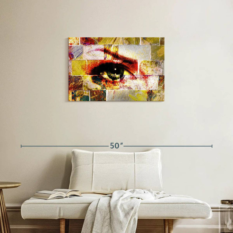 Shuttleworth Abstract Gaze, 20" H x 30" W
